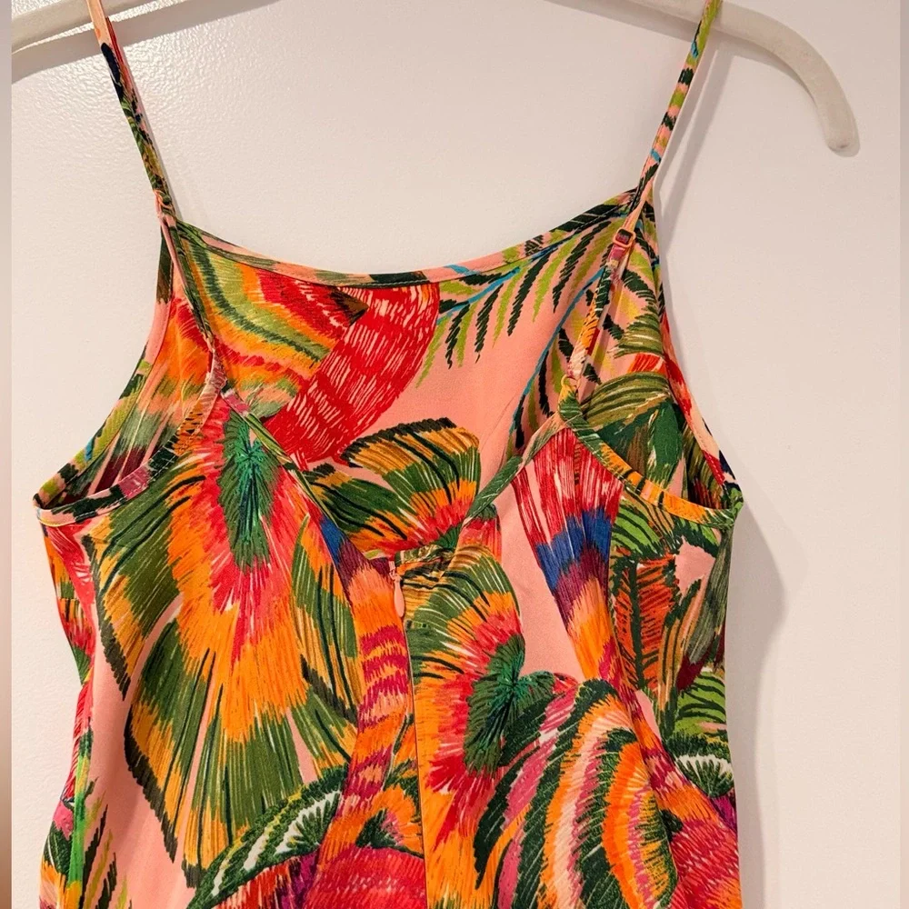 FARM Rio Strapless Dress with Tropical Print - Picture 10 of 12